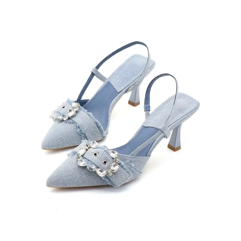 TADSW Slim Heel High Heels 8cm Women's-4
