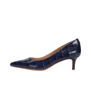 LAUREN RALPH LAUREN Adrienne Slim Heel High Heels 5cm Women's Marine Blue