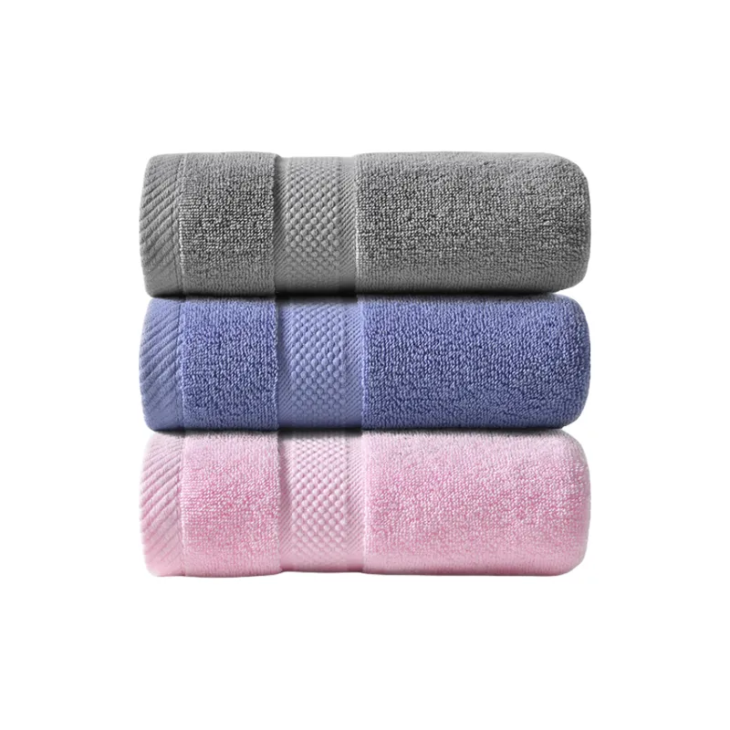 HLA Classic Solid Color 100% Cotton Towel Bath Towel-18