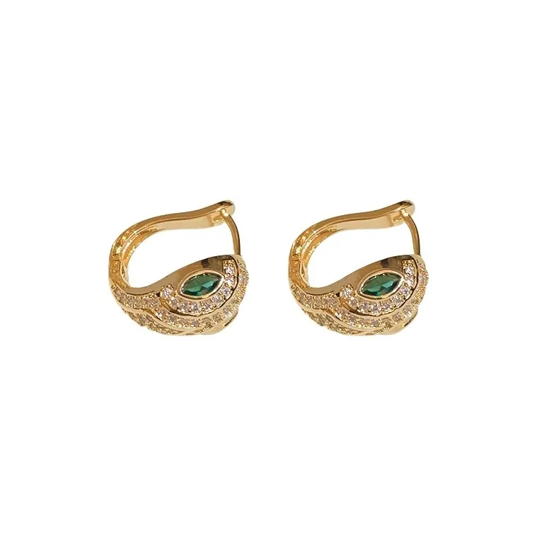 KING OF BLING 925 Sterling Silver Pin, Alloy, Zircon Stud Earrings Unisex-6