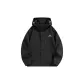 Black[Single Windbreaker Jacket]
