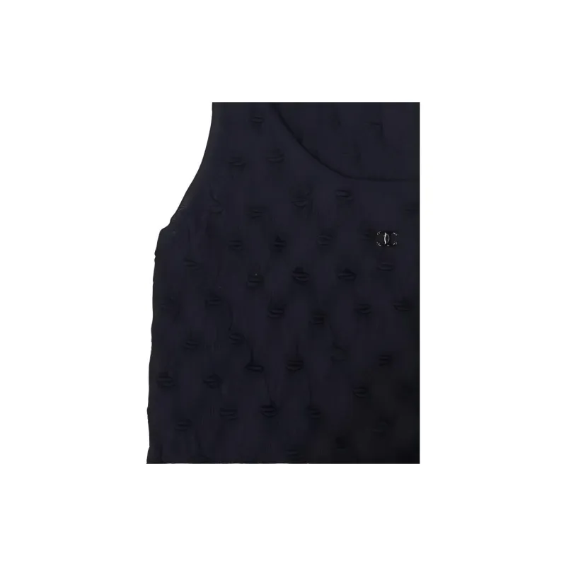 CHANEL 24 New Spring And Summer Arrivals Tank Tops Women's Black-5
