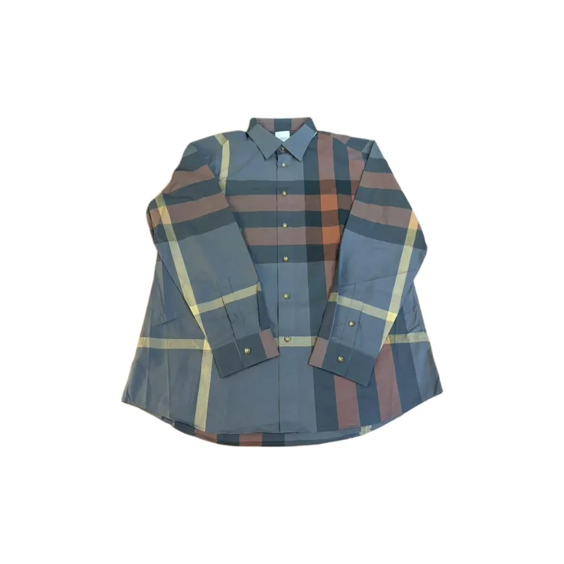 Burberry Shirt Men's Brick Gray-1