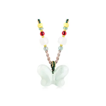 Emerald Dynasty Tianshan Jade Jade Necklaces Unisex