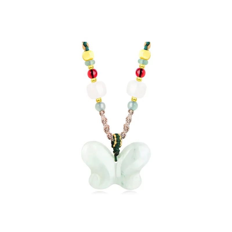 Emerald Dynasty Tianshan Jade Jade Necklaces Unisex-0