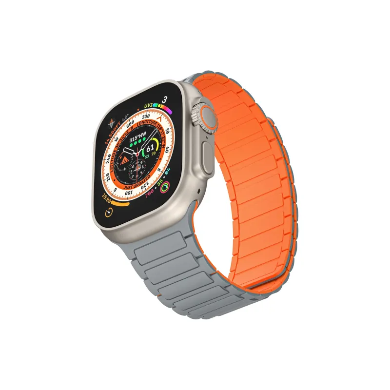 SOOPSORI Apple Compatibility Watch Band . Silicone Material-3