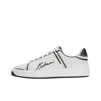 BALMAIN B Court Lace Up Sneakers Women's