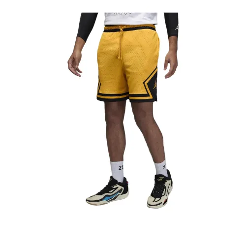 Jordan Sport Dri-FIT Diamond Shorts Casual Shorts Men's Yellow