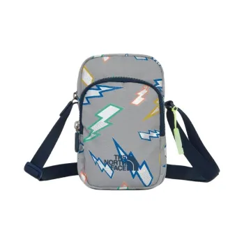THE NORTH FACE Polyester Crossbody Bag Shoulder Bag Mini Kids' Gray
