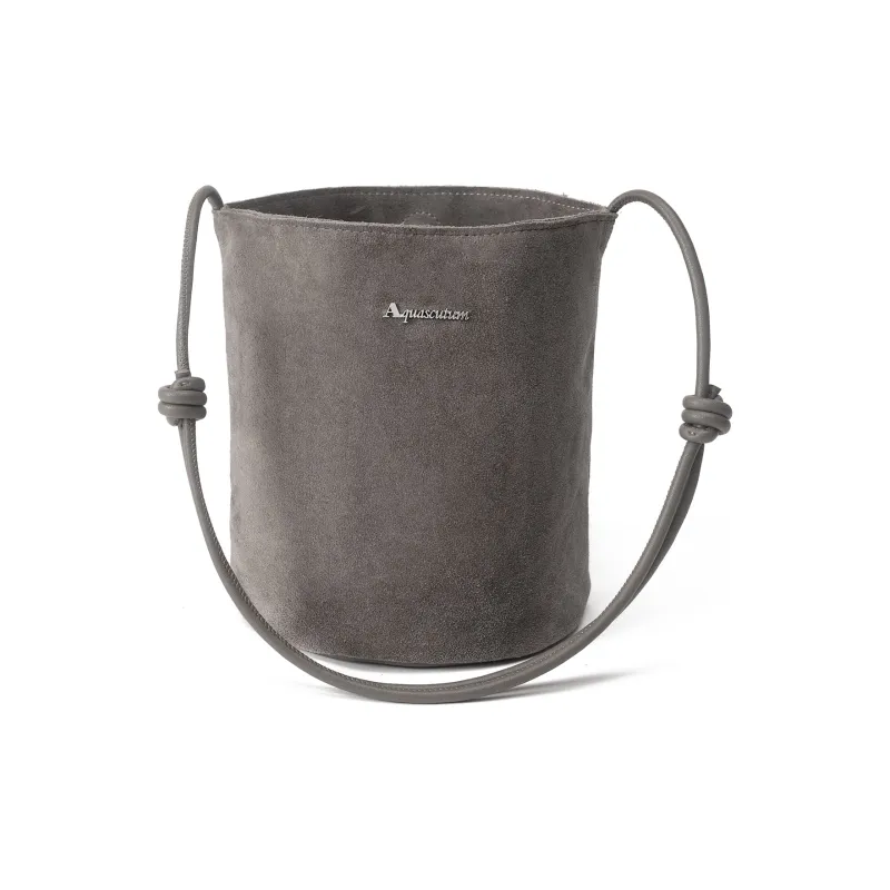 AQUASCUTUM Cow Leather Bucket Bag, Shoulder Bag Women's Multicolor-0