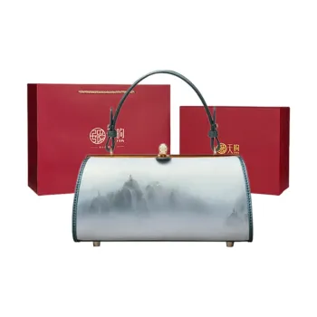 Pmsi Cow Leather Chain Portable Crossbody Bag, Shoulder Bag Women's