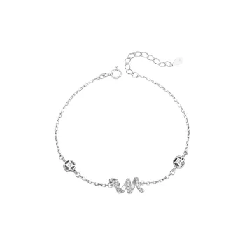 KADER 925 Sterling Silver Bracelets Women's