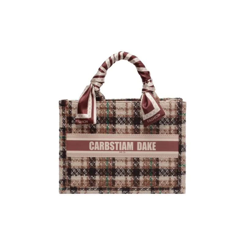 OTA Fabric Tote Bag Shopping Bag Handbag Women's Multicolor-18