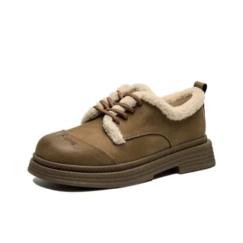 【dme】 Casual Single Shoes Women's Camel