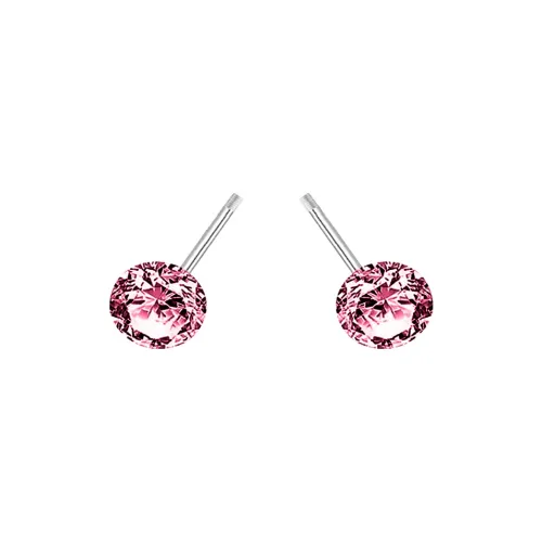 SUYG Titanium Steel Stud Earrings Women's