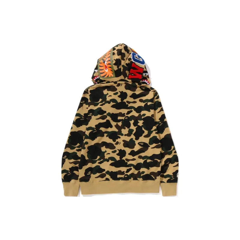 Bape 1st Camo Shark Full Zip Double Hoodie SS25-5