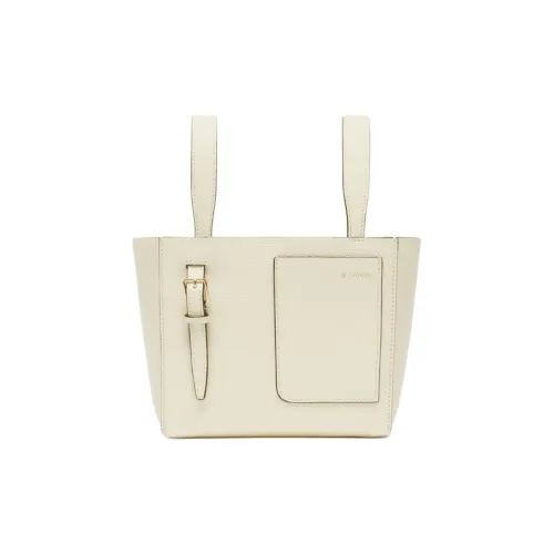 Valextra Millepunte Calfskin One Shoulder Handbag Extra Mini Women's Pegamena White