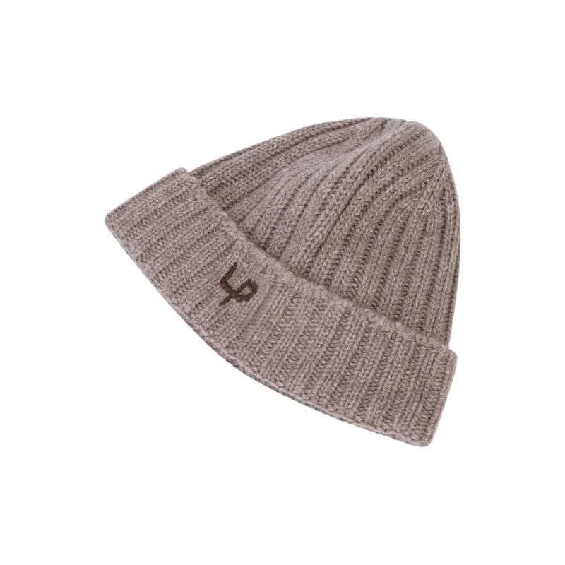 Loro Piana Logo Embroidered Ribbed-Knit Beanie-2