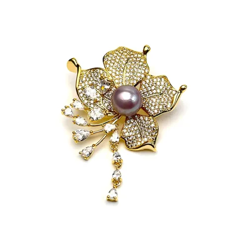 PEARL QUEEN Freshwater Pearl Brooches Women's