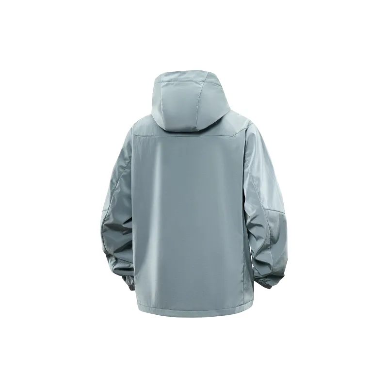 ROBINHOOD Jackets Coats Unisex Gray Green-1