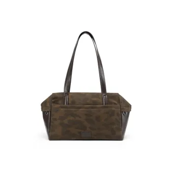 LA FESTIN Cow Leather Patchwork Synthetic Leather Tote Bag Shopping Bag Shoulder Bags Women's Multicolor