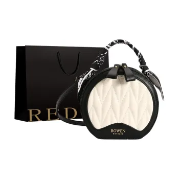 REDOO PU Shoulder Bags Handbags Women's Black/White/Brown/White/Brown/Black