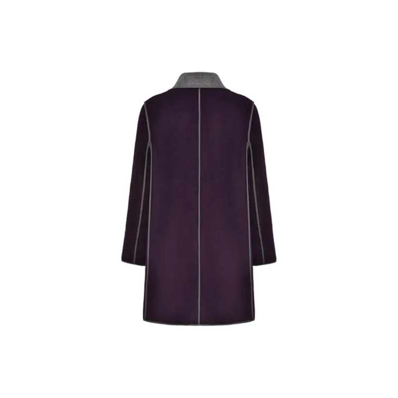 DIFFIE RIEGER Coats Women's Purple-1