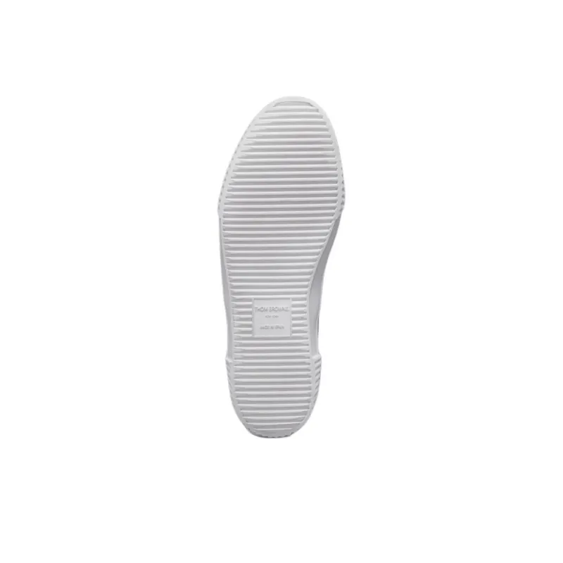 THOM BROWNE· Vitello Low-Top Skateboard Shoes Men's Blue-4