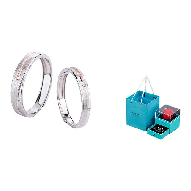 SKSW 925 Sterling Silver Rings Unisex-5