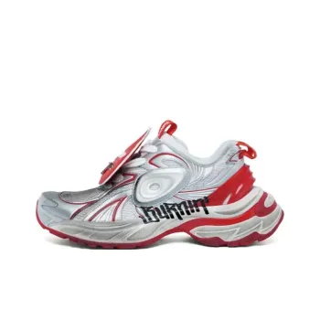BURNIN x OLD ORDER Cushioning Wear Resistant Low Top Casual Shoes Unisex Burn Red