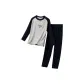 JDX-Patchwork Clothing Sets in Navy Blue