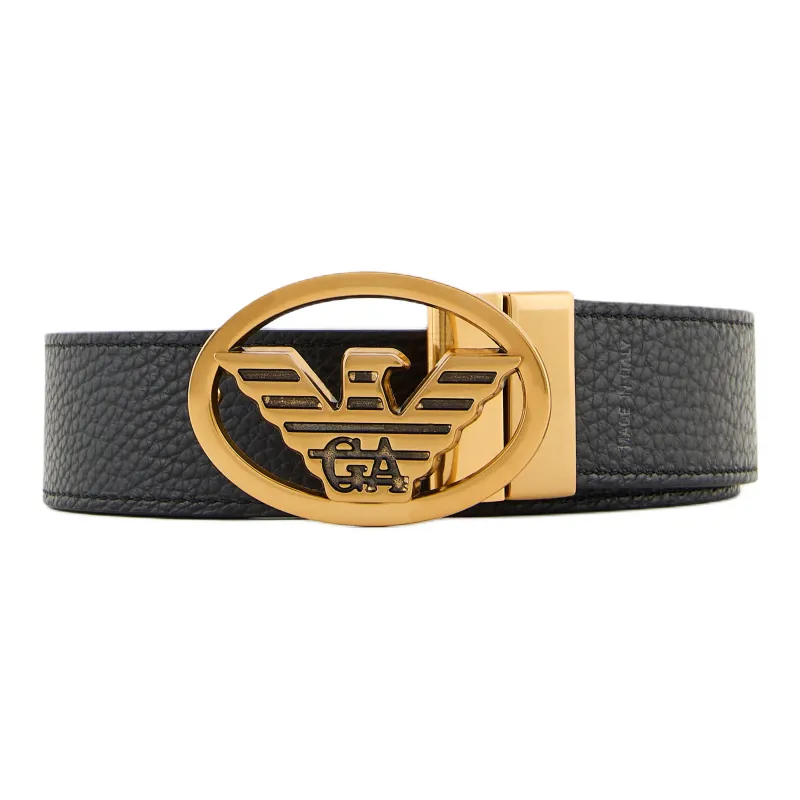 EMPORIO ARMANI Gift Box With Reversible Leather Belt And Interchangeable Buckles-1