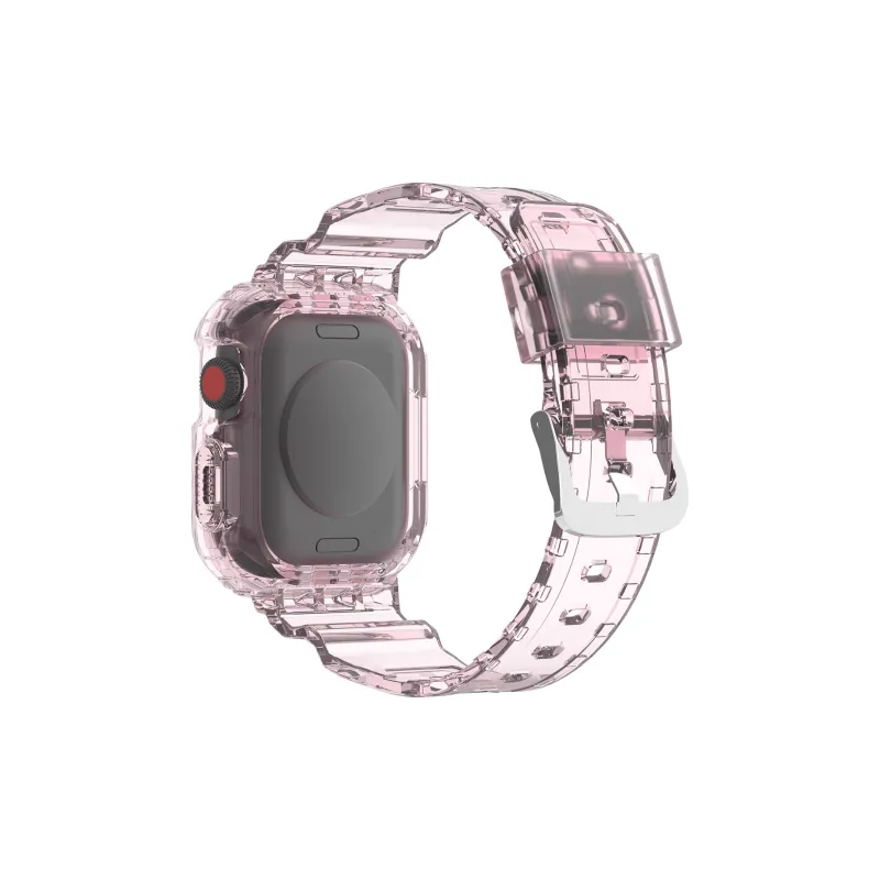 SOOPSORI Watch Band Apple Compatibility Silicone Material-5