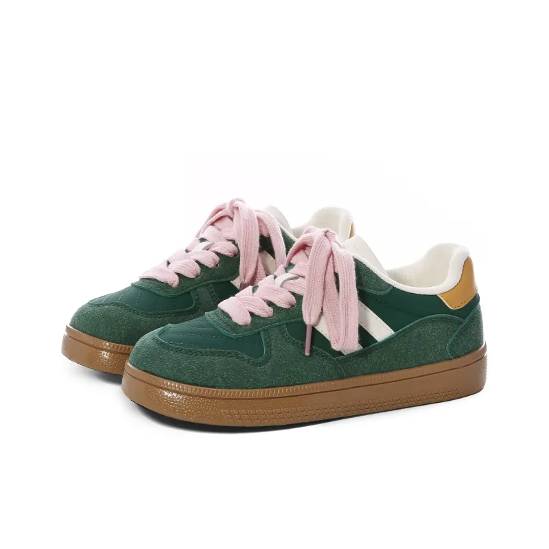 Lovely You Lightweight Wear-Resistant And Slip-Resistant Low-Top Skateboard Shoes Women's-6