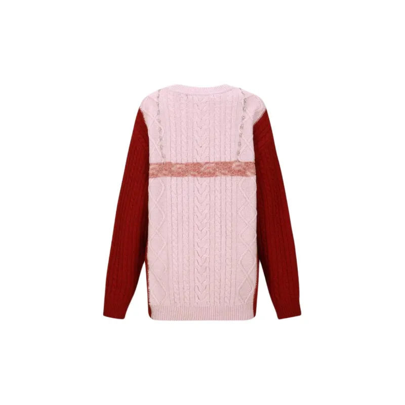 ANDERSSON BELL Lace Lingerie Jumper-1
