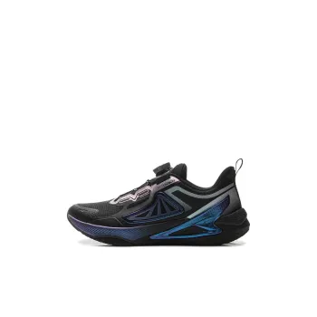 LINING YOUNG Breathable Low Top Kids' Running Shoes Black Kids'