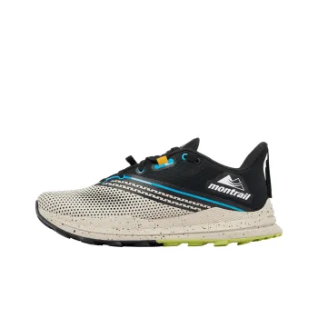 Columbia Montrail Trinity FKT Slip-Resistant Low-Top Casual Shoes Men's Beige Black