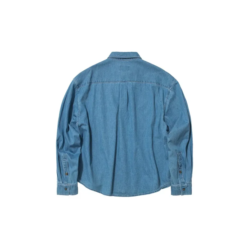 COUNTRY MOMENT Shirt Unisex Light Denim Blue-1