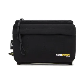LiNing Polyester Shoulder Bag, Crossbody Bag Unisex Black