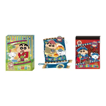 KAYOU Crayon Shin Chan Transparent Clip Encounter Edition First Stretch Acrylic Stands
