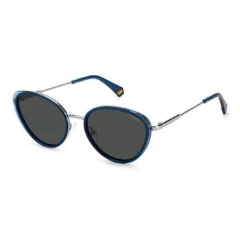 Polaroid Cat Eye Sunglasses Women's Blue