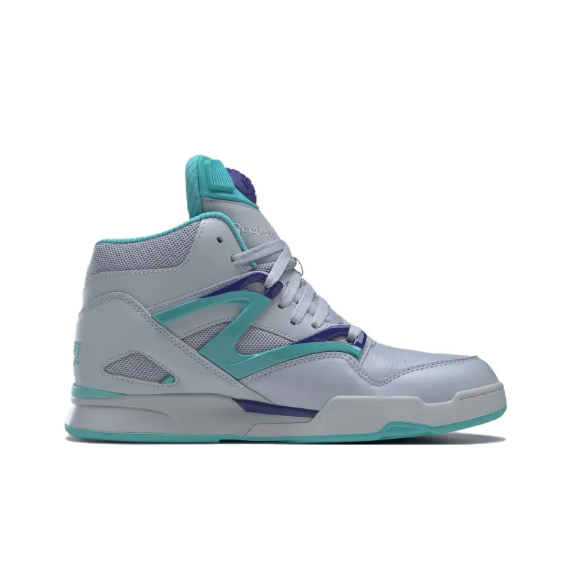 Reebok Pump Omni Zone Ii Bold Purple Classic Teal Cold Grey-1