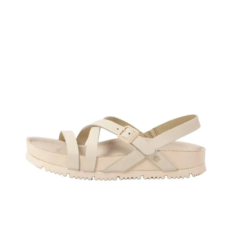 Art BURDEOS Strap Sandals Women's Beige-0