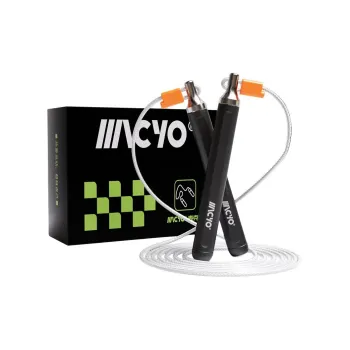 MACYO Professional Racing Non Countable Jump Ropes Adults PVC+Steel Wire Rope, Aluminum Alloy Controller