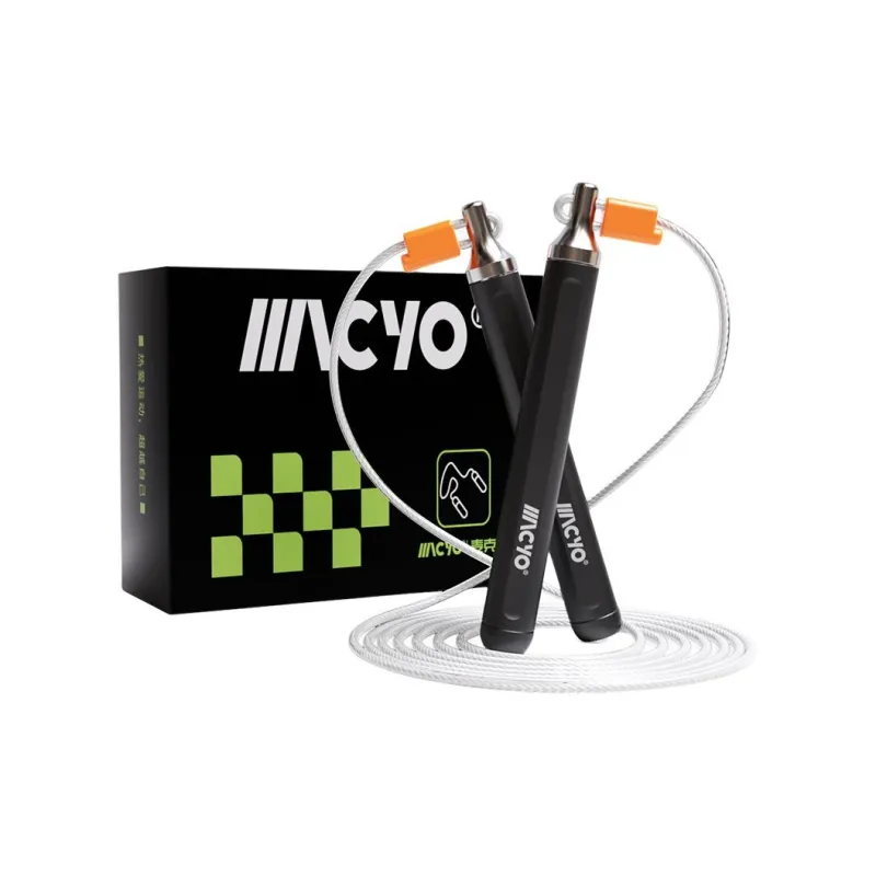 MACYO Professional Racing Non Countable Jump Ropes Adults PVC+Steel Wire Rope, Aluminum Alloy Controller-0