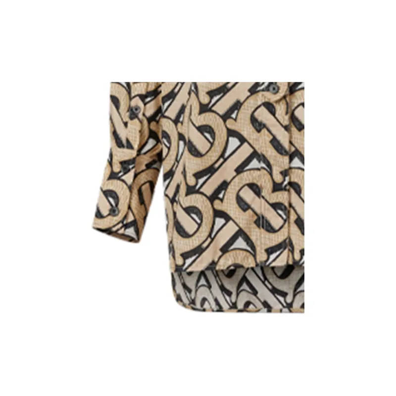 Burberry Shirts Women's Dark Beige-4
