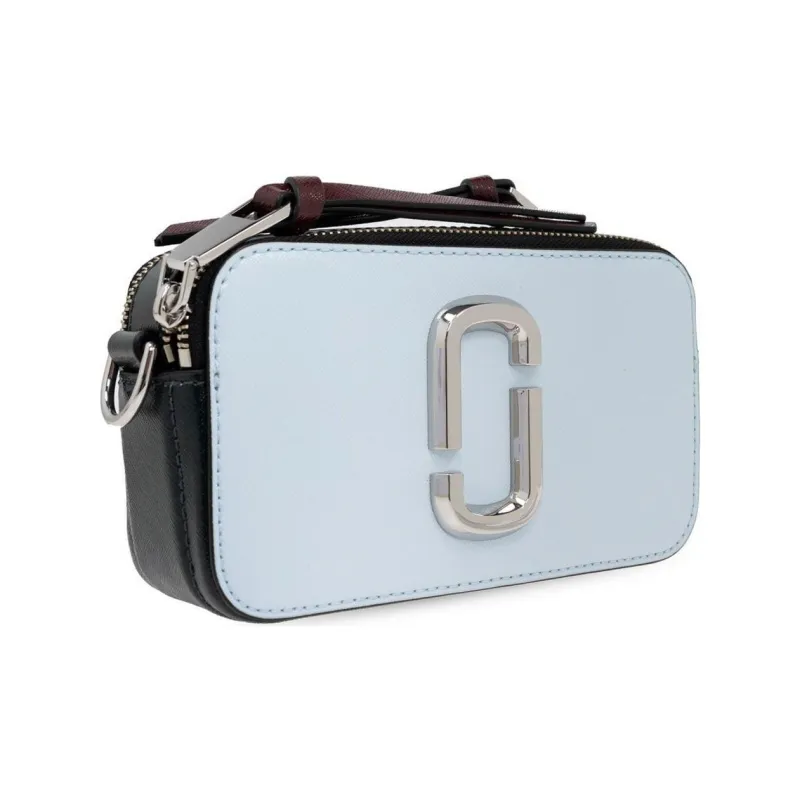 MARC JACOBS The Snapshot Logo Plaque Crossbody Bag-1