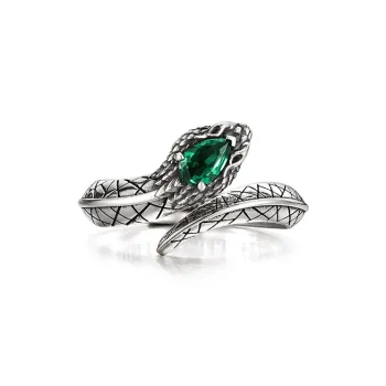 IDEAGEMER S925 Silver Rings Men's
