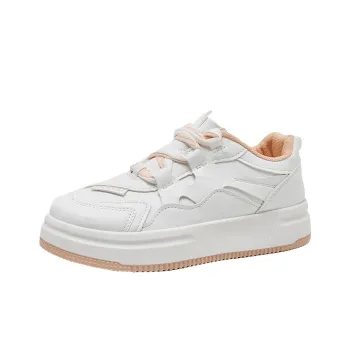 Little Red Man Low Top Skateboard Shoes Women's