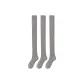 [over-The-Knee Socks 3-Pack]Gray
